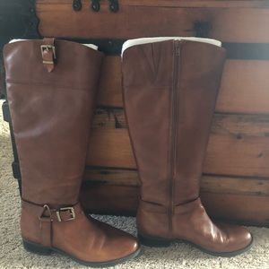 INC Fedee Wide Calf Riding Boots 8